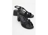 Dolen Leder Klobig Sandale