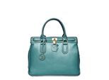 Roberta M Groen Rundleer Tas