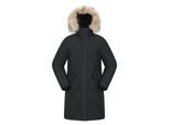 Mountain Warehouse Dames Marlow Extreme Donzen Waterdichte Parka (Zwart)