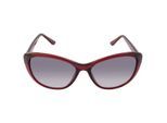 Calvin Klein Dames/Dames Verloop Zonnebril (Bourgogne/Grijs)
