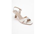 Melin Cross Riemen Stiletto Sandale