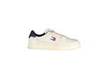 Tommy Hilfiger Witte Leren Sneakers voor Mannen