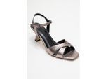 Melin Cross Riemen Stiletto Sandale