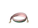 Roze Leren Handtas Accessoire Schouderband