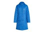 Faina Lichtgewicht gewatteerde jas Dames blauw