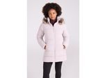 Mountain Warehouse Dames/Dames Nola Lang Gewatteerd Jasje (Licht Beige)