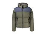 Pufferjas Colorblock Stijl