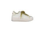 Gaelle Paris Bianco Polyurethan Damen Sneaker