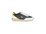 Calvin Klein Blue Gerecycled Polyester Heren Sneaker