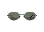 Gucci Ovaal Dames Zilver Grijs GG1980S