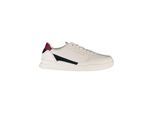 Tommy Hilfiger Bianco Leren Sneakers voor Mannen