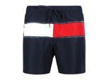 Tommy Hilfiger Vlag Zwemshort Heren (Zwart)