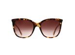 Calvin Klein Cat Eye Dames Donker Schildpad Donkerbruin Kleurverloop CK23500S