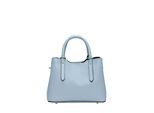 Anna Luchini Turquoise Rundleer Tas