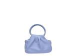 Luisa Vannini Turquoise Rundleer Tas