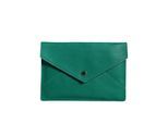 Envelop Tas Leer Groen