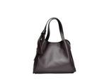 Anna Luchini Bordeauxrood Rundleer Tas