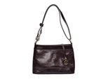 Luisa Vannini Bordeauxrood Rundleer Tas