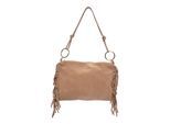 Isabella Rhea Beige Rundleer Tas