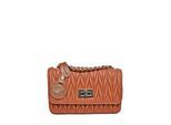 Luisa Vannini Brown Rundleer Tas