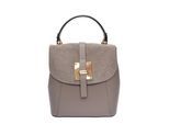 Roberta M Beige Rundleer Tas
