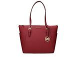 Michael Kors Rode Leren Schoudertas