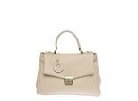 Isabella Rhea Beige Rundleer Tas