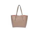 Isabella Rhea Beige Rundleer Tas