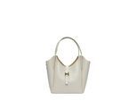 Isabella Rhea Beige Rundleer Tas