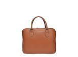Luisa Vannini Brown Rundleer Tas