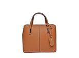 Anna Luchini Brown Rundleer Tas