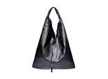 Isabella Rhea Zwart Rundleer Tas