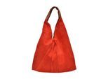 Anna Luchini Rood Rundleer Tas