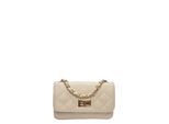 Luisa Vannini Beige Rundleer Tas