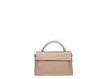 Luisa Vannini Beige Rundleer Tas