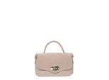 Roberta M Beige Rundleer Tas