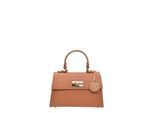 Luisa Vannini Brown Rundleer Tas