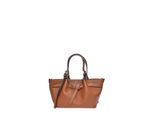 Luisa Vannini Brown Rundleer Tas