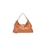 Luisa Vannini Brown Rundleer Tas