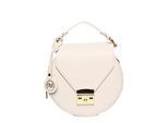 Roberta M Beige Rundleer Tas