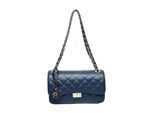 Isabella Rhea Blauw Rundleer Tas
