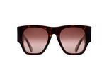 Chloe Square Dames Donker Havana Bruin Gradient CH0233S