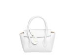 Anna Luchini Wit Rundleer Tas