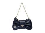 Isabella Rhea Blauw Rundleer Tas
