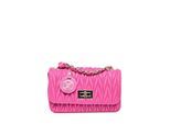 Luisa Vannini Fuchsia Rundleer Tas