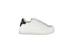 Gaelle Paris Bianco Polyurethaan Dames Sneakers