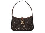 Michael Kors Braune Stoff-Handtasche