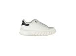 Gaelle Paris Witte Polyurethaan Dames Sneakers