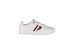 Tommy Hilfiger Bianco Leren Sneakers voor Heren