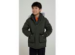 Mountain Warehouse Waterafstotend kinder/kinderjack met Ranger-logo (Groen)